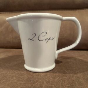 World Market 2 Cup Ceramic Measuring Cup